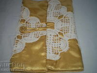 Geantă plic cu copertă împletită pentru carte de scrisori de dragoste, manuală