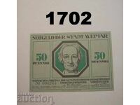 Weimar 50 pfennig 1921 Germany