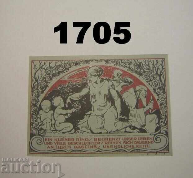 Weimar 50 pfennig 1921 Germania cu preț 3.00 BGN | € 1.53