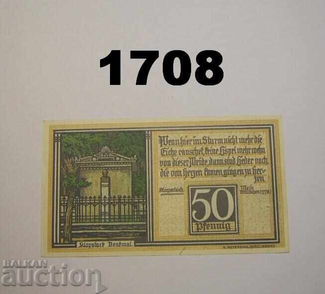 Κουέντλινμπουργκ 50 pfennig 1921 Γερμανία Κουέντλινμπουργκ 50 pfennig 1921 Γερμανία
