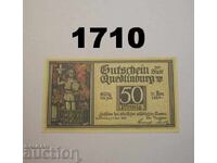 Quedlinburg 50 pfennig 1921 Germany