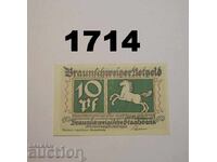 Braunschweig 10 pfennig 1921 Germany