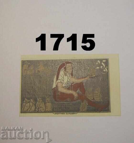 Braunschweig 25 pfennig 1921 Germania cu preț 2.00 BGN | € 1.02