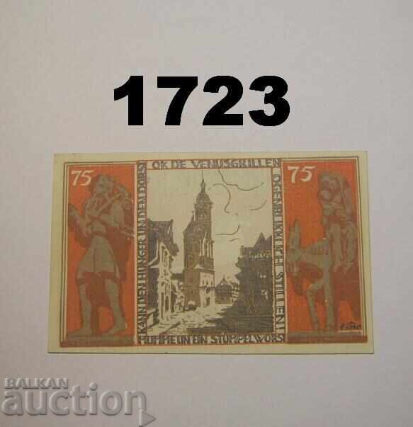 Μπράουνσβαϊγκ 75 πφένιγκ 1921 Γερμανία με τιμή 2.50 BGN | € 1.28 Μπράουνσβαϊγκ 75 πφένιγκ 1921 Γερμανία με τιμή 2.50 BGN | € 1.28