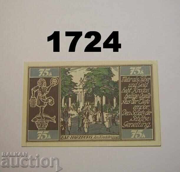 Braunschweig 75 pfennig 1921 Germany with price 2.00 BGN | € 1.02