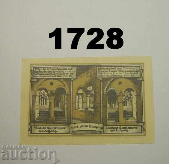 Γκέρνρόντε Χαρτς 50 φέννιγκ 1921 Γερμανία με τιμή 2.00 BGN | € 1.02