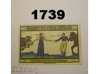 Pößneck 25 pfennig 1921 Germania