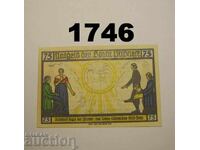 Pößneck 75 pfennig 1921 Germany