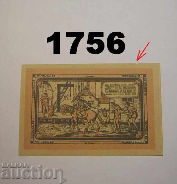 Freienwalde 50 pfennig 1922 Germany