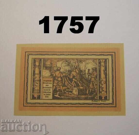 Freienwalde 50 pfennig 1922 Germania