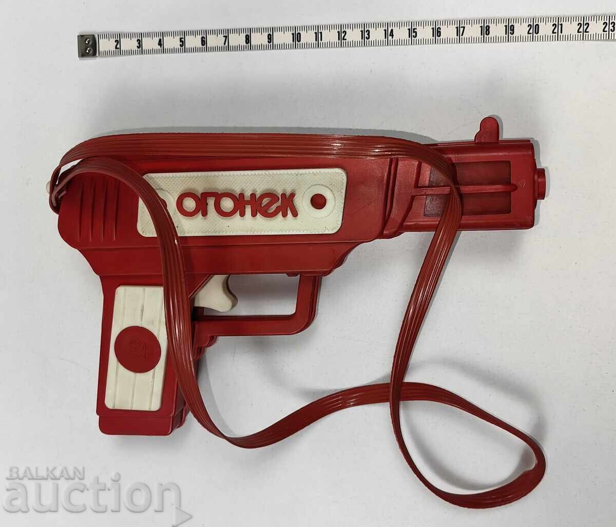 SOVIET USSR CHILDREN'S AUTOMATIC PISTOL OGONEK CHILDREN'S TOY with price 25.00 BGN | € 12.78