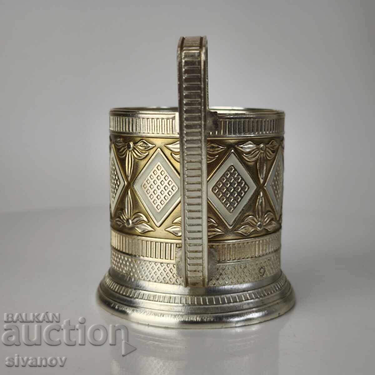 Star teacup holder cup service set USSR #6063 with price 9.99 BGN | € 5.11 Star teacup holder cup service set USSR #6063 with price 9.99 BGN | € 5.11