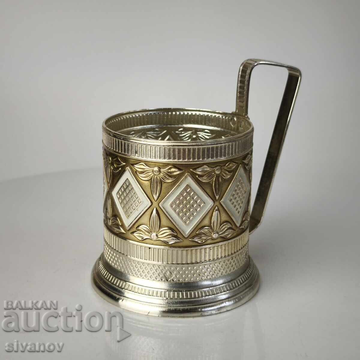 Star teacup holder cup service set USSR #6063 Star teacup holder cup service set USSR #6063