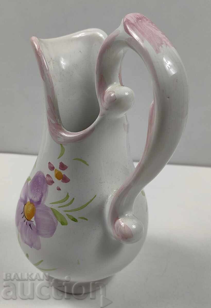 MARKED PORCELAIN TEA POT, PORCELAIN CONTAINER with price 17.00 BGN | € 8.69