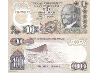 tino37 - TURKEY - 100 LIRA - 1970 - VF++