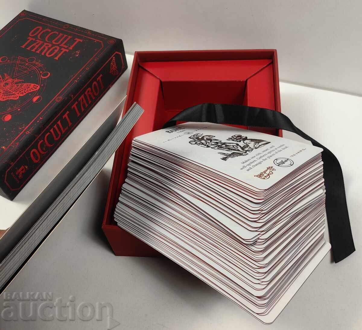 ОКУЛТНИ КАРТИ ТАРО С КНИЖКА И КУТИЯ - ВЕРОЯТНО НЕПОЛЗВАНИ - 6
