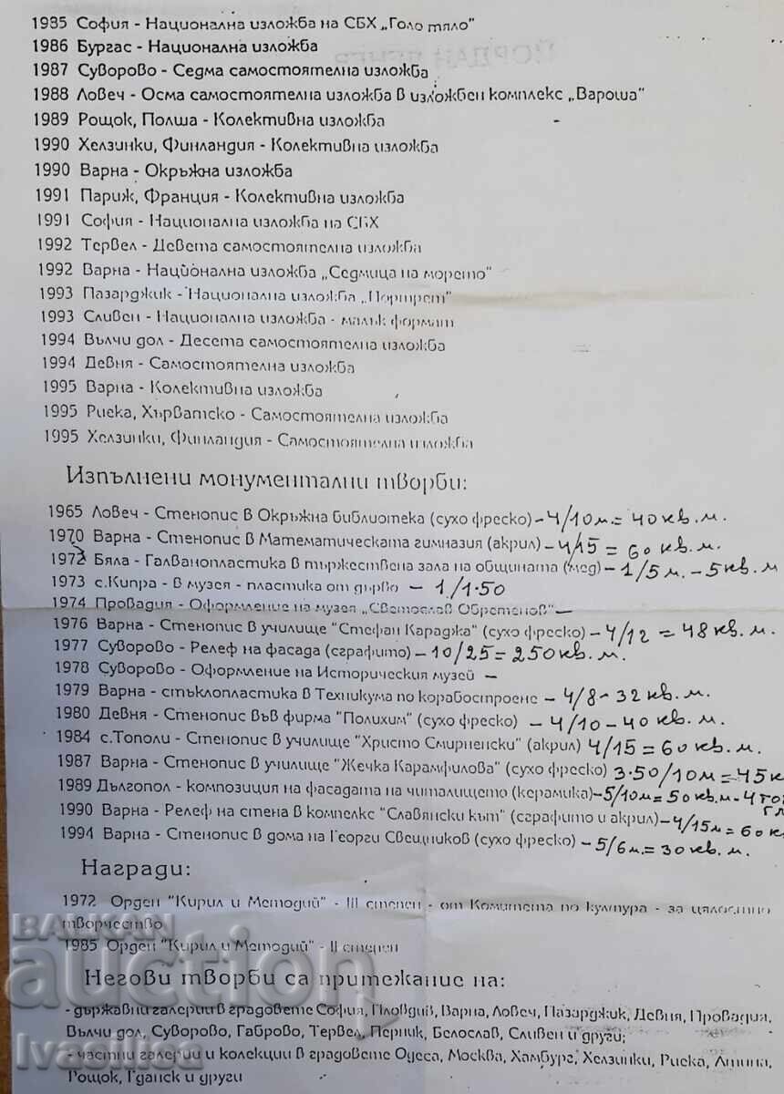 Old painting Yordan Denev Nude - 7 Old painting Yordan Denev Nude - 7