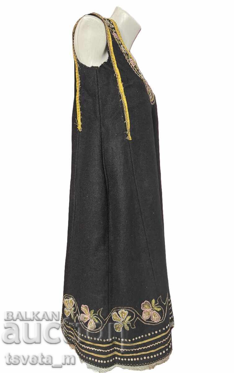 Auction  Women's wool sukman (dress) with silver thread, beads, folk costume