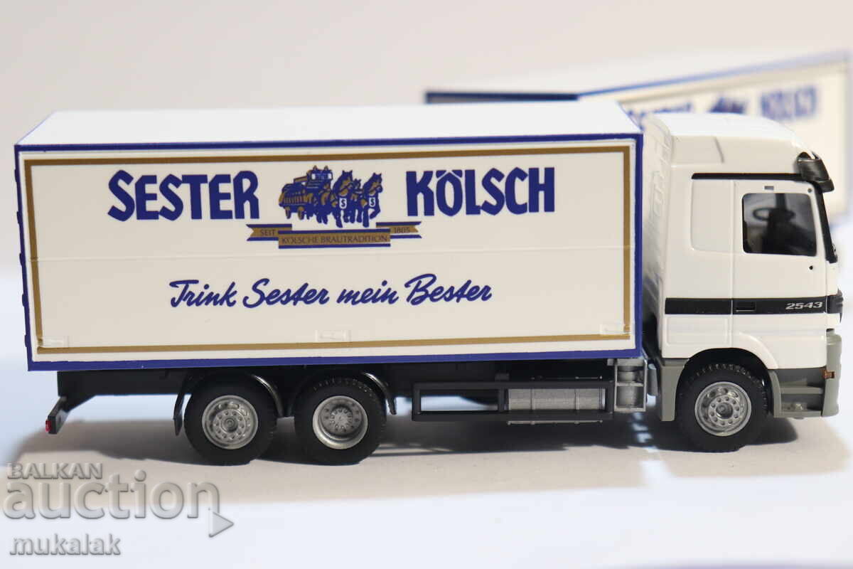 Livrarea ALBEDO H0 1/87 MERCEDES ACTROS TIR MODEL COLIȚĂ