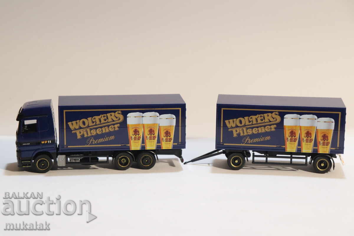 ALBEDO H0  1/87 MERCEDES ACTROS  ВЛЕКАЧ КАМИОН МОДЕЛ КОЛИЧКА