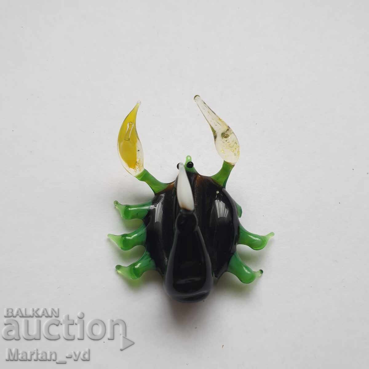 Licitație Figurină de sticlă scorpion Licitație Figurină de sticlă scorpion