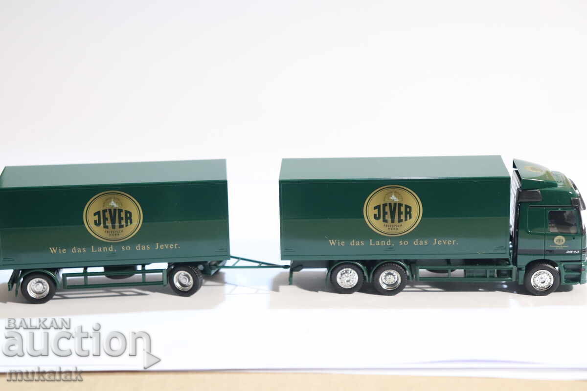 HERPA H0 1/87 MERCEDES ACTROS TRACTOR TRUCK MODEL CAR - 6