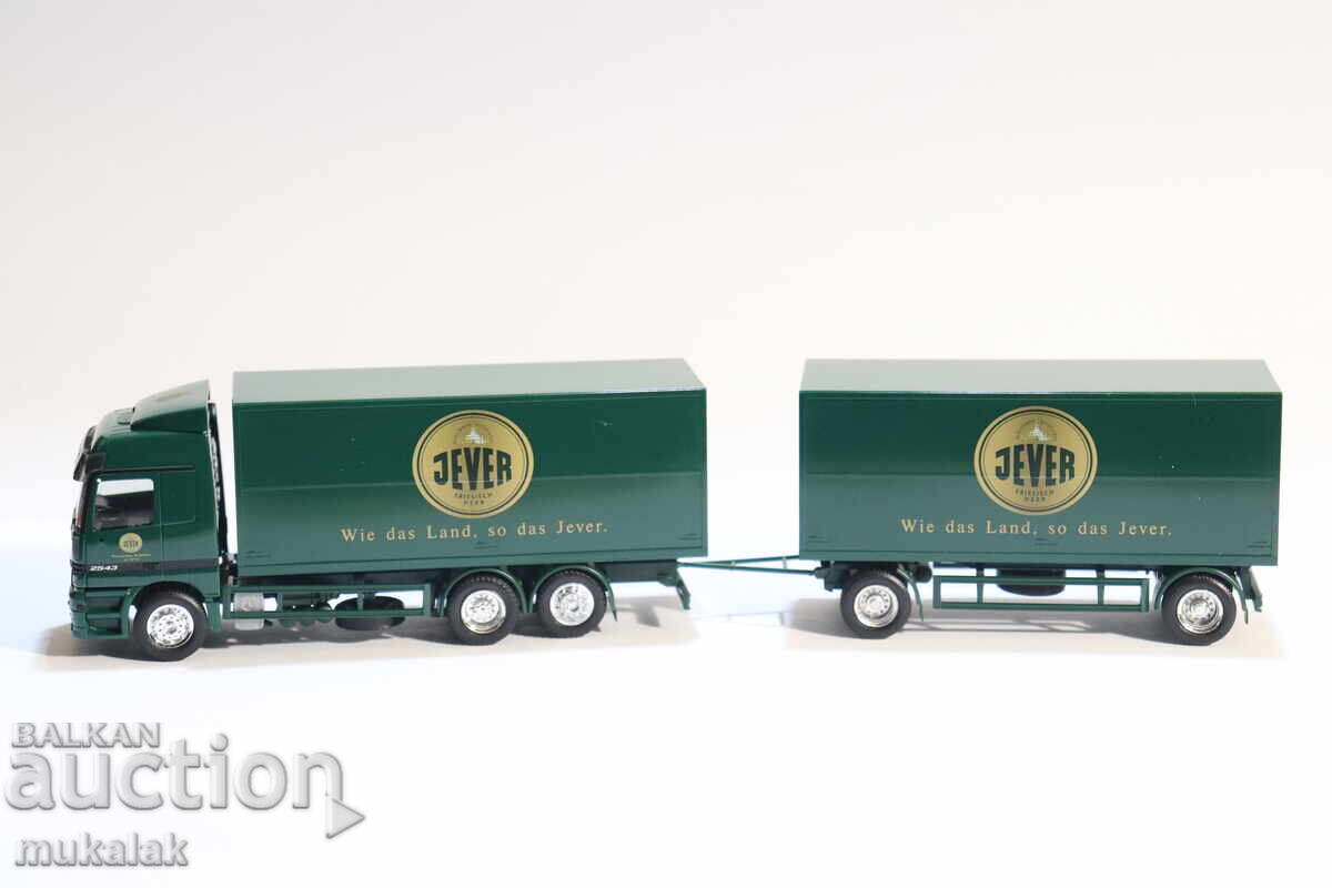 HERPA H0 1/87 MERCEDES ACTROS TRACTOR TRUCK MODEL CAR