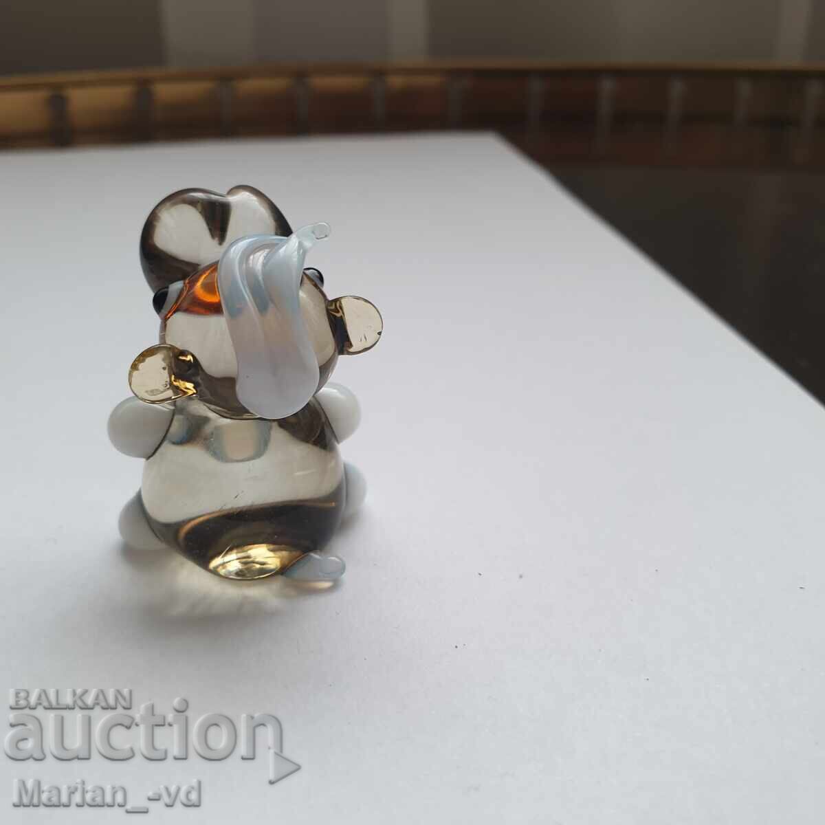 Livrarea Figurină de sticlă hipopotam Livrarea Figurină de sticlă hipopotam