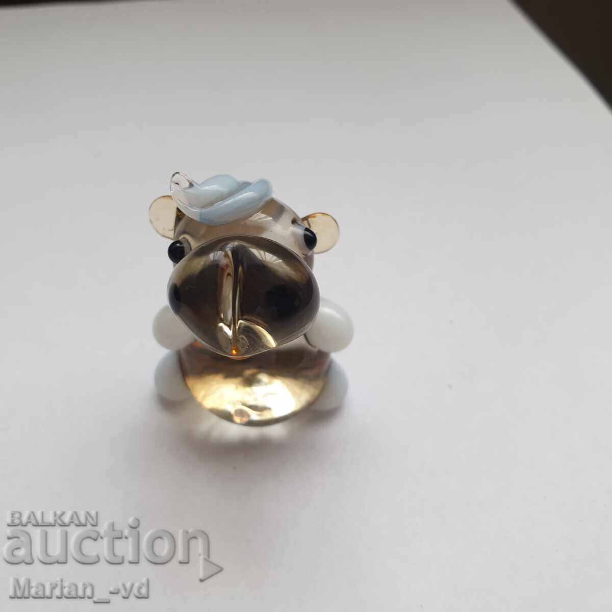 Figurină de sticlă hipopotam - 7 Figurină de sticlă hipopotam - 7