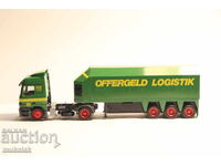 HERPA H0 1/87 MERCEDES TRUCK MODEL TRANSPORT OF GLASS