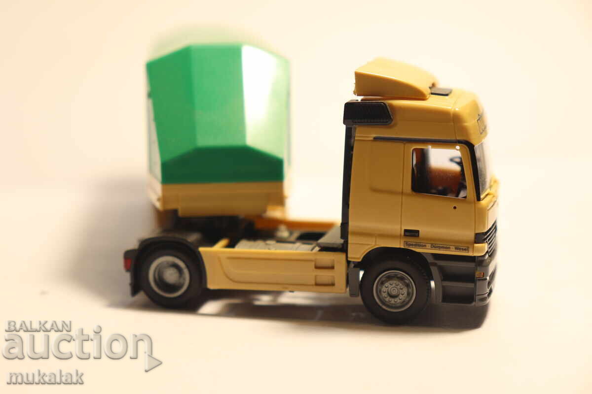 Παράδοση AWM H0 1/87 MERCEDES KAMION ΜΟΝΤΕΛΟ ΜΕΤΑΦΟΡΑ ΓΥΑΛΙΟΥ