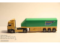 AWM H0 1/87 MERCEDES TRUCK MODEL TRANSPORT OF GLASS