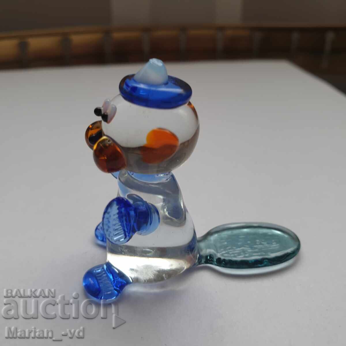 Γυάλινη φιγούρα φώκιας με τιμή 20.00 BGN | € 10.23