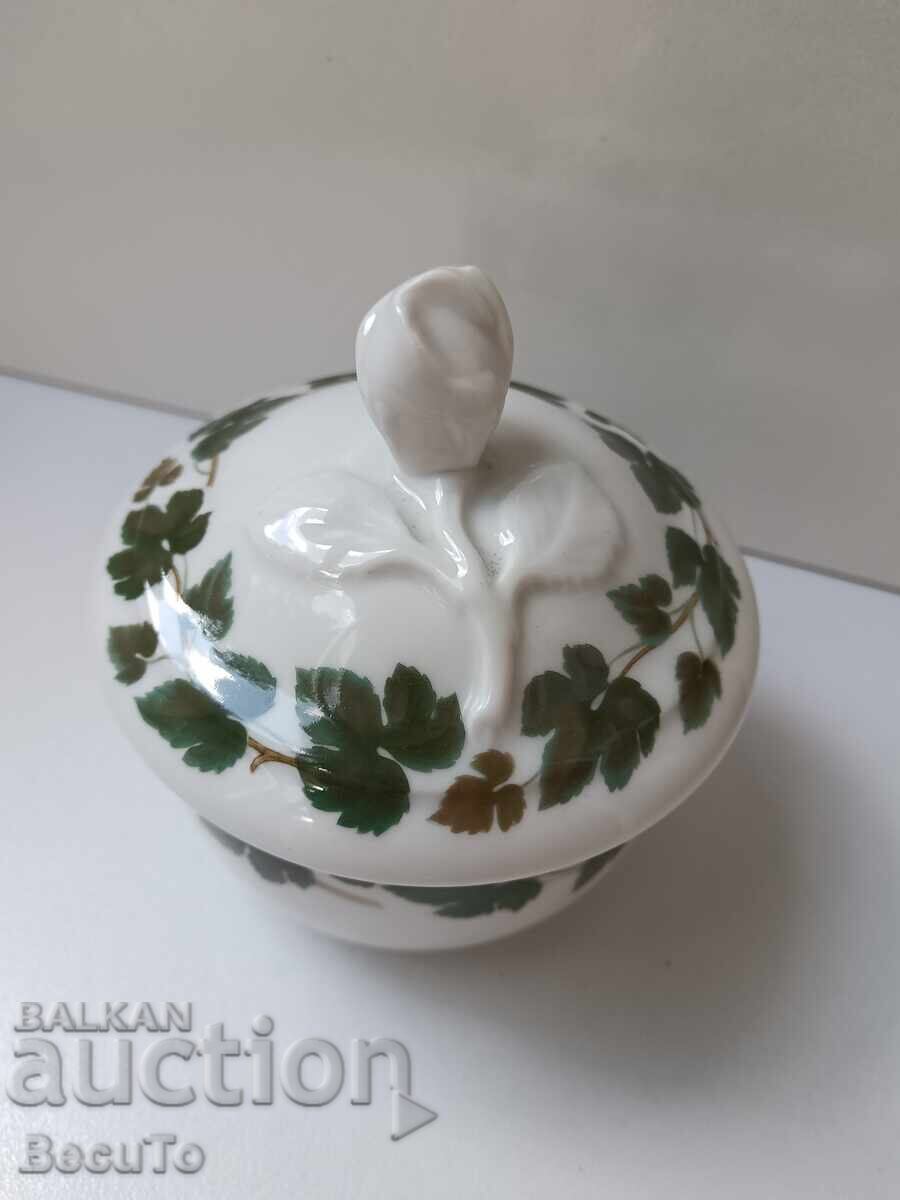 Ζαχαριέρα Hutschenreuther με διακόσμηση Φύλλα Αμπέλου με τιμή 20.00 BGN | € 10.23