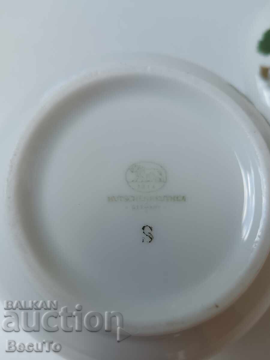 Παράδοση Ζαχαριέρα Hutschenreuther με διακόσμηση Φύλλα Αμπέλου