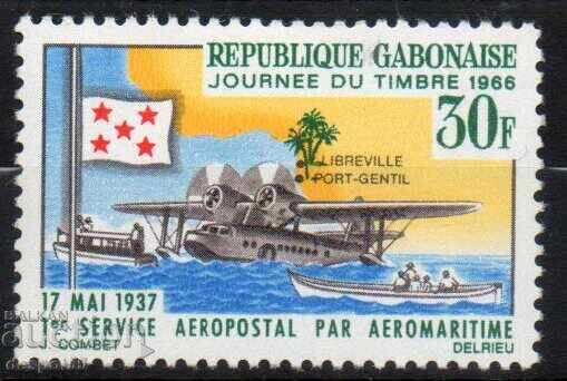 1966. Gabon. Ziua Timbrului Poștal 1966. Gabon. Ziua Timbrului Poștal