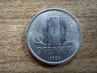 ΓΔΛ - 1 πφένιγκ (1980)