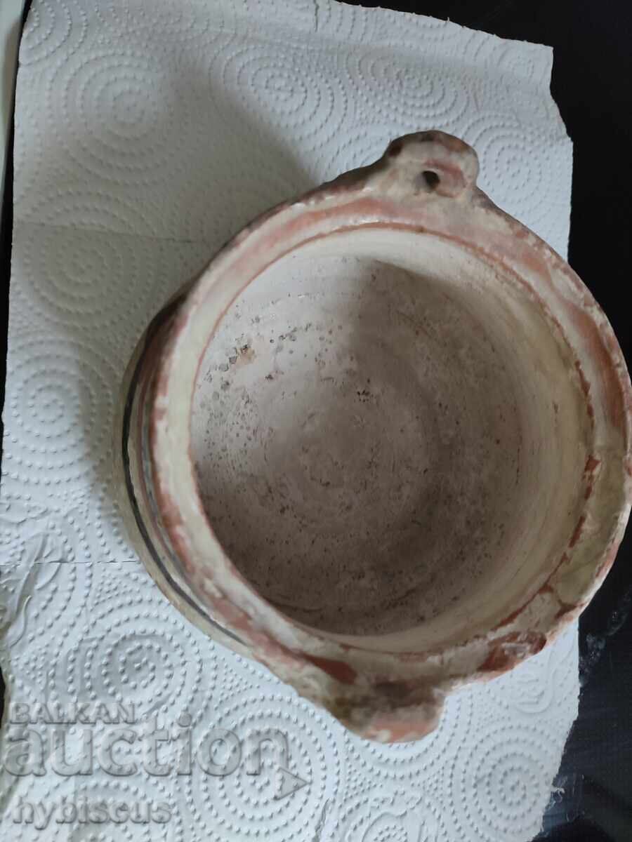 Delivery of Old antique ceramic jug, small size