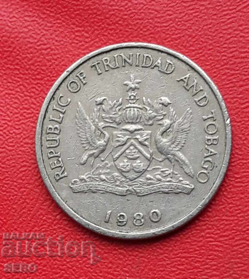 Trinidad and Tobago - 25 Cents 1980 with price 0.60 BGN | € 0.31 Trinidad and Tobago - 25 Cents 1980 with price 0.60 BGN | € 0.31