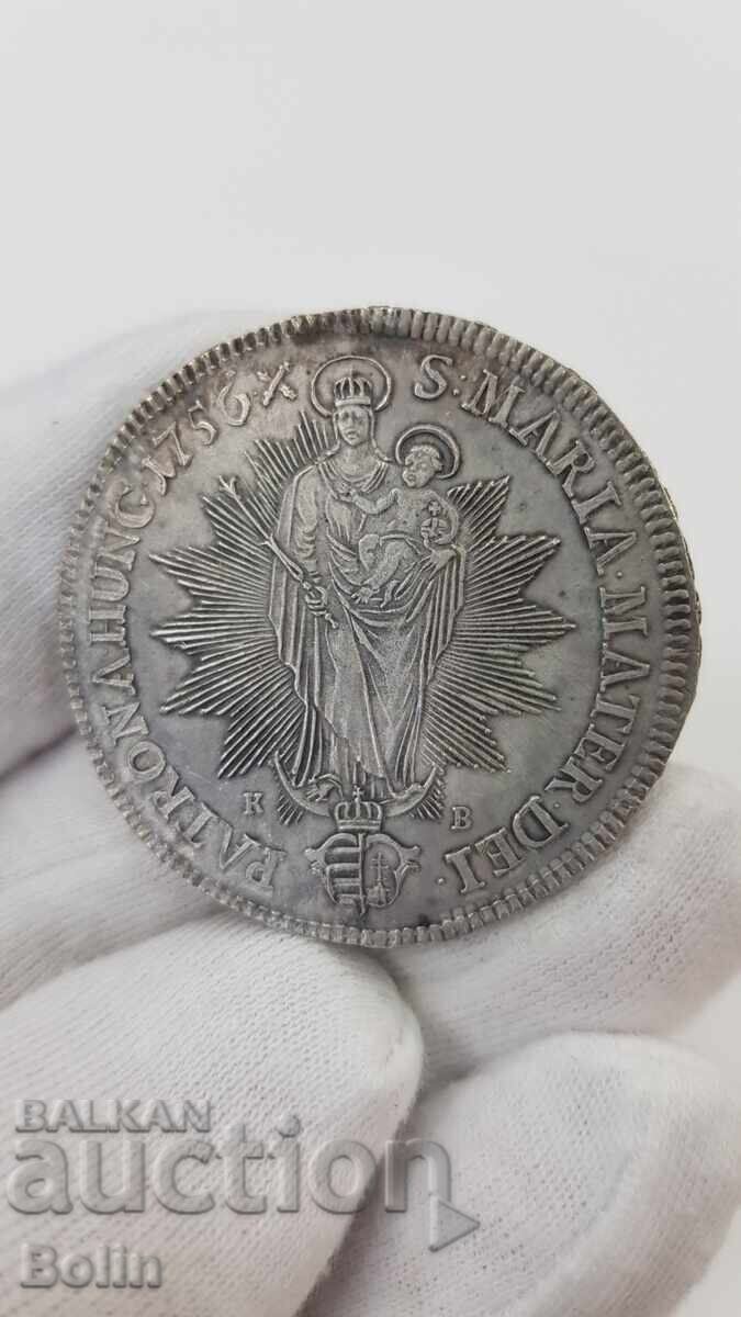 Top Quality Silver Coin Thaler 1756 M. Theresa KV with price € 1100.00 | 2151.41 BGN