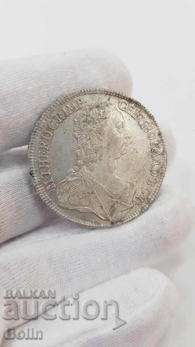 Delivery of Top Quality Silver Coin Thaler 1756 M. Theresa KV