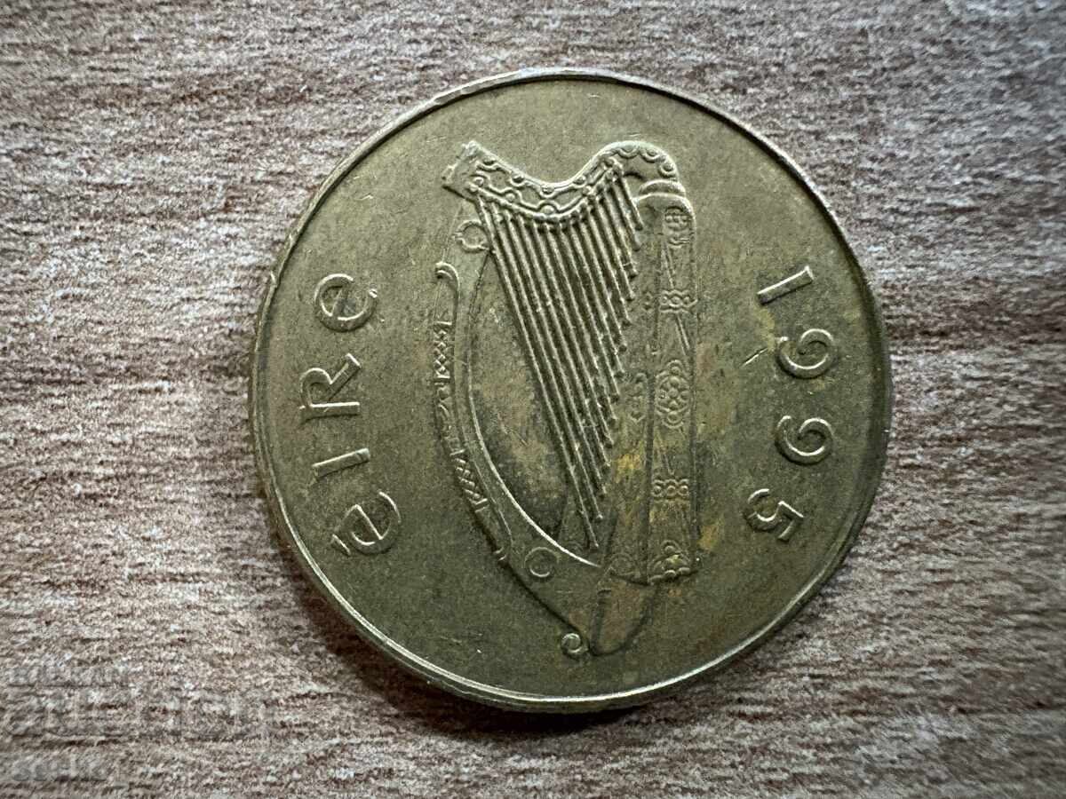 Ιρλανδία - 20 πένες (1995) με τιμή 1.45 BGN | € 0.74