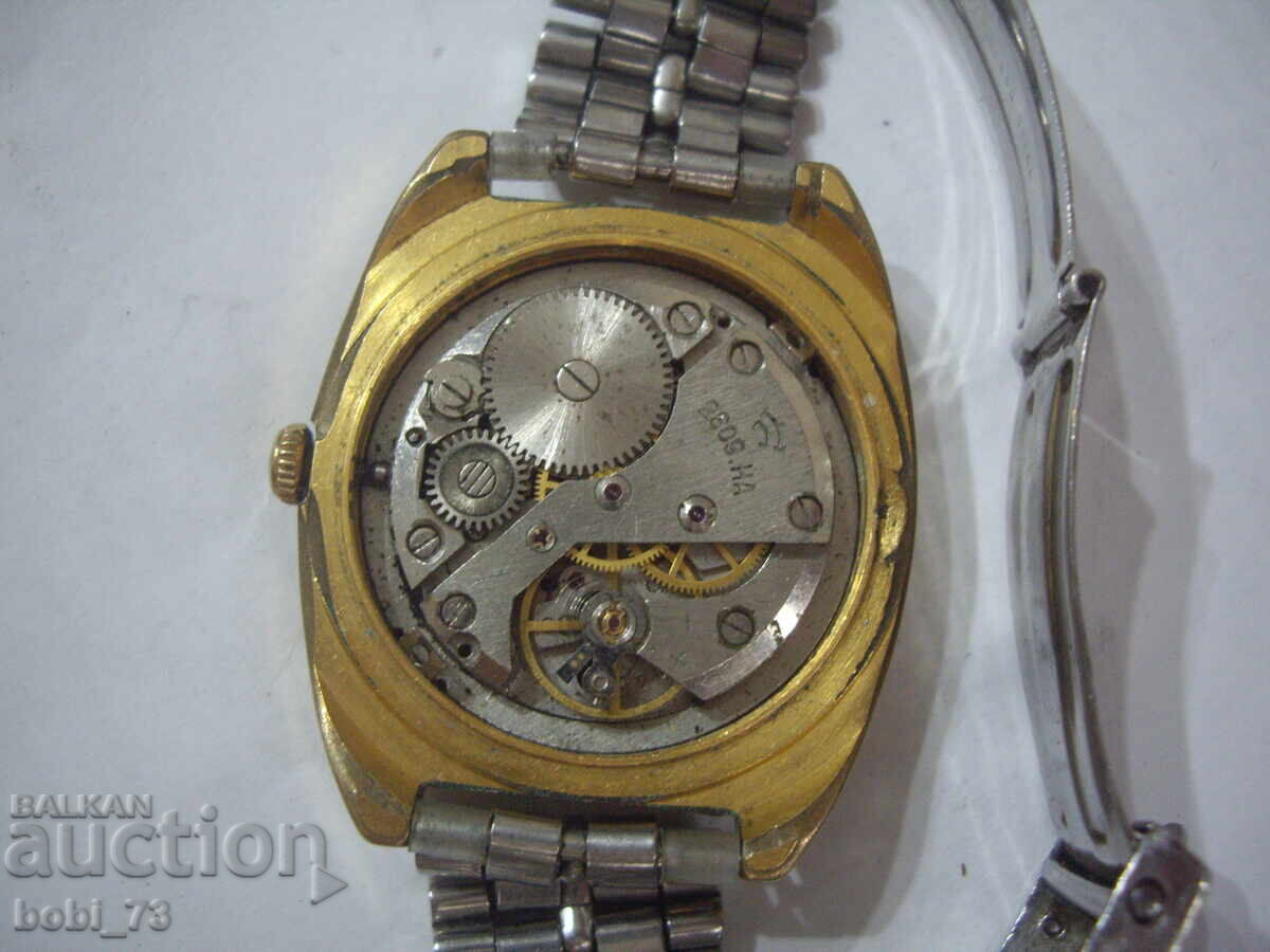 Ceas de mână bărbătesc placat cu aur - 5 Ceas de mână bărbătesc placat cu aur - 5