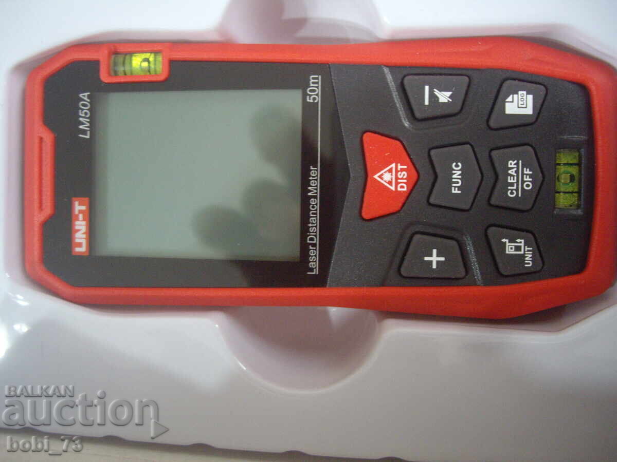 Auction  Brand new laser tape measure