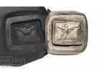 EXTREMELY RARE MILITARY ANCIENT SILVER ROMAN EAGLE SEAL RING