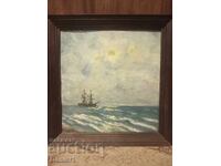 MARE ÎN LUMINA LUNII, 45/45cm