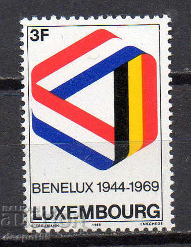 1969. Luxemburg. Aniversare. 25 de ani BENELUX.