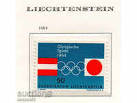 1964. Liechtenstein. Summer Olympic Games, Tokyo