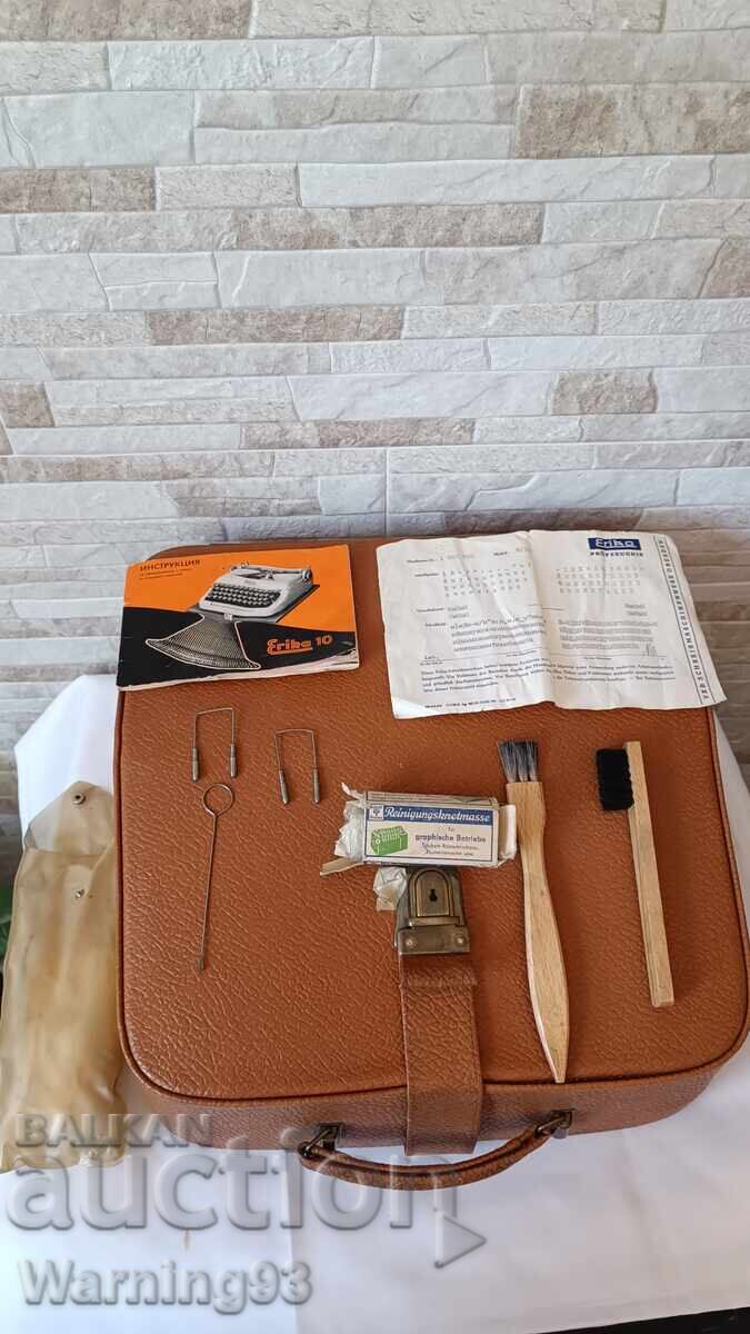 Mașină de scris Erika 10 - Made in Germany - 7