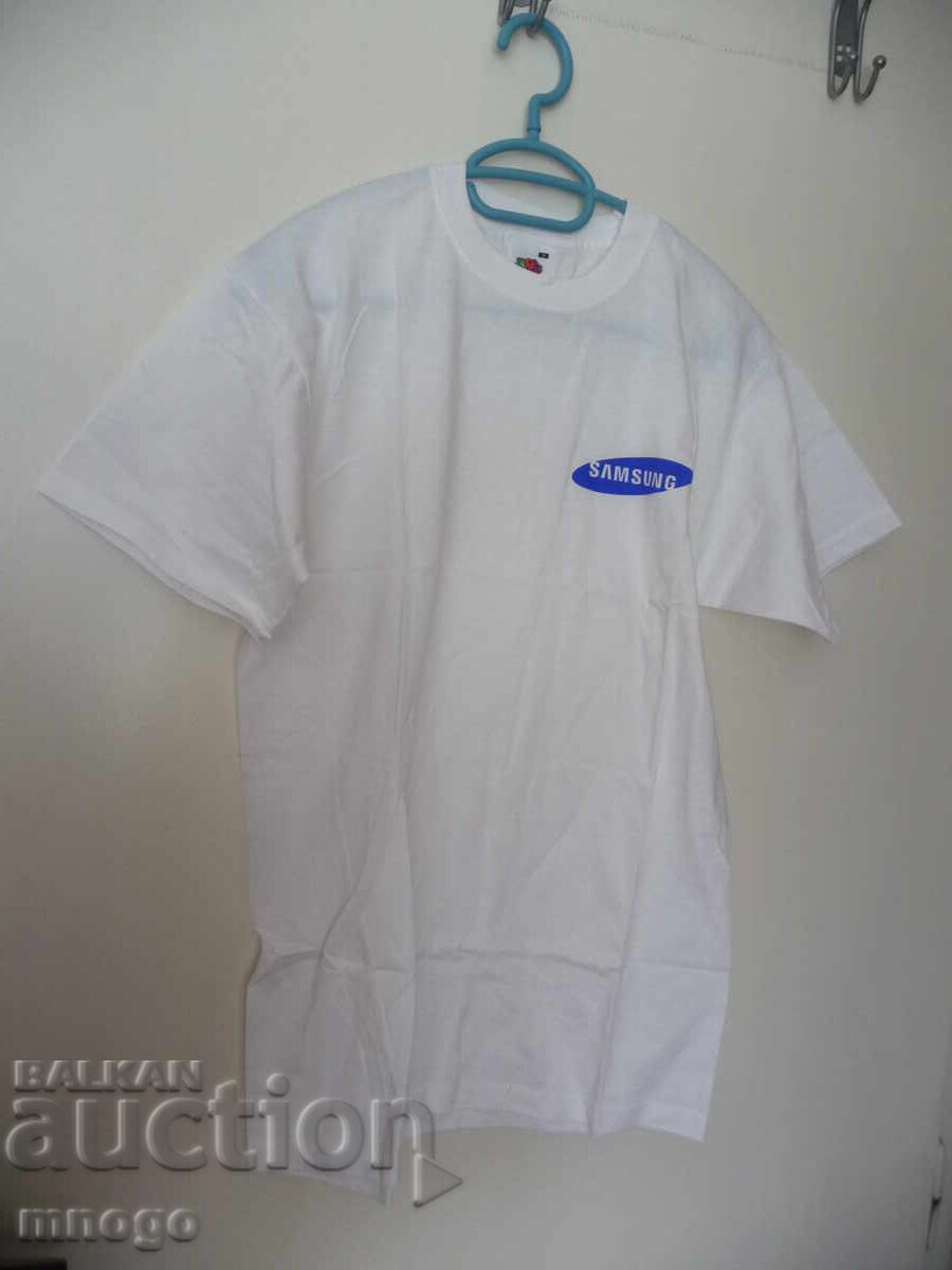 Tricou cu inscripție publicitară Samsung telefoane televizoare cu preț 8.00 BGN | € 4.09